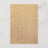 Classy Black Ribbon Sonnenblume Burlap Bridal Bing (Rückseite)