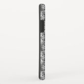 Classy Bling Monogram Rose Gold Design Case-Mate iPhone Hülle (Hinten/Rechts)