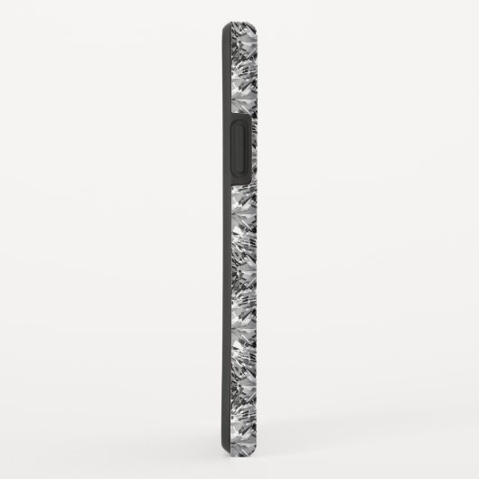 Classy Bling Monogram Rose Gold Design Case-Mate iPhone Hülle (Hinten/Rechts)