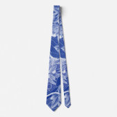 Classy Blue Chinoiserie Chic Krawatte (Vorderseite)