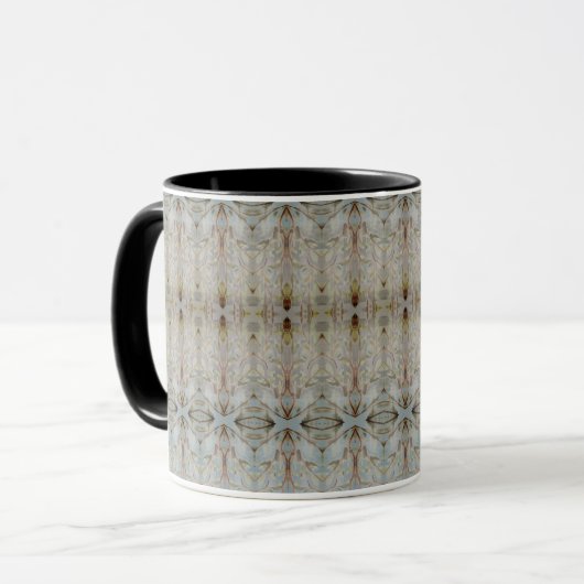 Classy Blue Gray Tasse (Vorderseite Links)