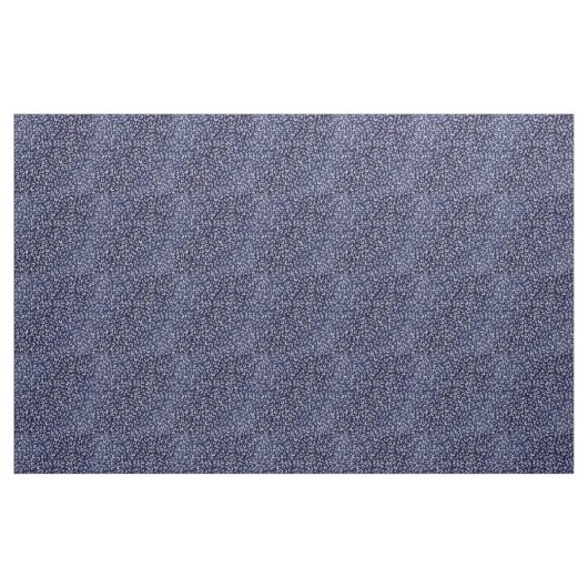 Classy Blue Silver Glitzer Leopard Animal Print Stoff (Fat Quarter (45,7 x 55,9 cm))