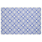 Classy Blue und White Azulejo Tiles Damask Muster Stoff (Fat Quarter (45,7 x 55,9 cm))