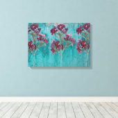 Classy Bluish and maroon Leinwand Art (Insitu (Holzboden))
