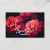 Classy Blume Shop Visitenkarte (Vorderseite)