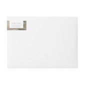 CLASSY BLUSH PINK DUSKY ROSE GOLD AGATE ADRESSE (Vorderseite)