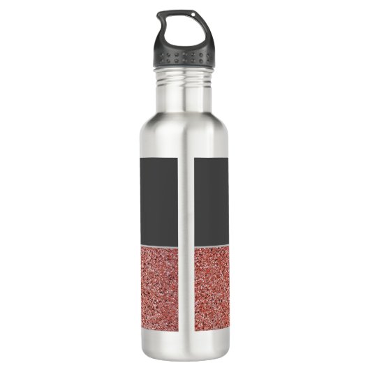 Classy Boss Lady Funny Zitat Personalisiert Edelstahlflasche (Rückseite)