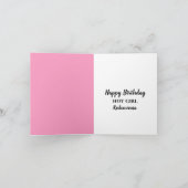 Classy Boujee Ratchet | Rosa und schwarze Fingerie (Innenseite)