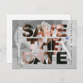 Classy Bridal Shoe Diamond Heart Sapphire Wedding Postkarte (Vorne/Hinten)