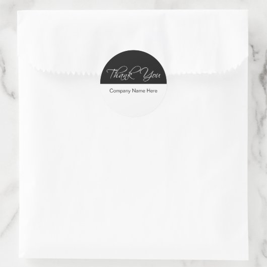 Classy Business Danke Stickers (Tasche)