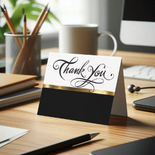 Classy Business Thank You Cards Dankeskarte
