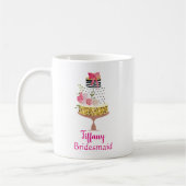 Classy Cake Bridesmaid Kaffeetasse (Links)