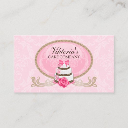 Classy Cake Visitenkarte (Vorderseite)