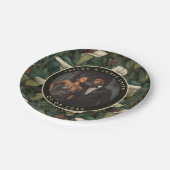 Classy Calle Lilies Teller für Hochzeitssache (Schrägansicht)