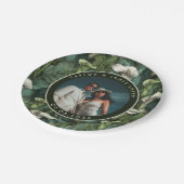 Classy Calle Lilies Tellers für Hochzeitsfeier Pappteller (Schrägansicht)