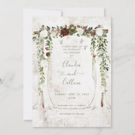 Classy Canopy Wedding Invitation Suite Einladung