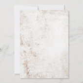 Classy Canopy Wedding Invitation Suite Einladung (Rückseite)