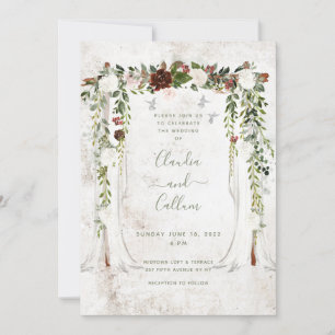 Classy Canopy Wedding Invitation Suite Einladung