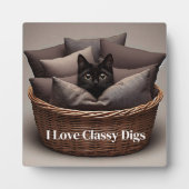 Classy Cat Fotoplatte (Vorderseite)