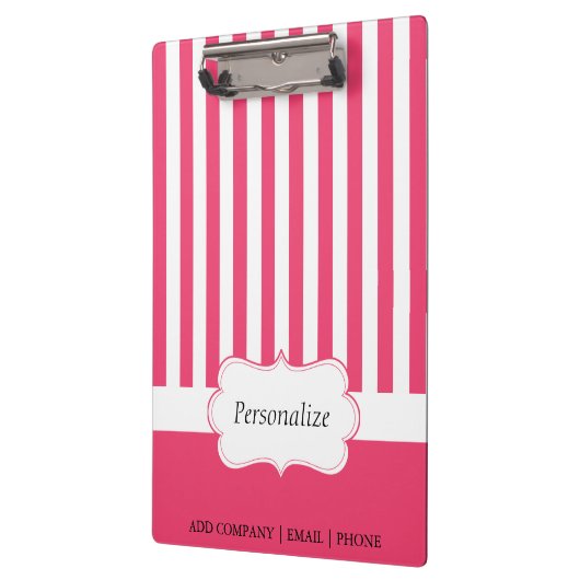 Classy Cayenne Stripes | DIY Text Klemmbrett (Links)