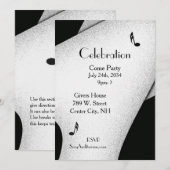 Classy Celebration Party Einladung 5"x 7" (Vorne/Hinten)
