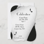 Classy Celebration Partys Einladung (Vorderseite)