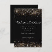 Classy Celebrations Weihnachts-Einladung Einladung (Vorne/Hinten)