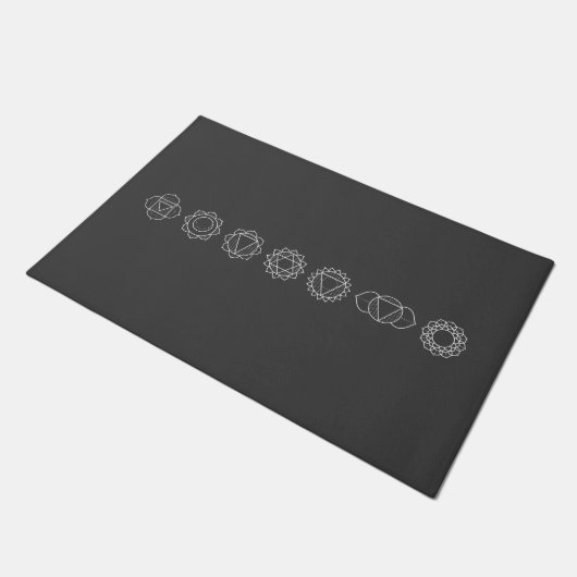 Classy Chakra Doormat Fußmatte (Schrägansicht)