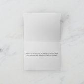 Classy Chic Bulk Budget Business Vielen Dank Karte (Innenseite)