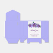 Classy Chic Clematis Wedding Geschenkschachtel (Ungefaltet)