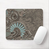 Classy Chic Hübsch Damask Paisley Floral Pattern Mousepad (Mit Mouse)