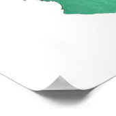 Classy Chimpanzee Poster (Ecke)