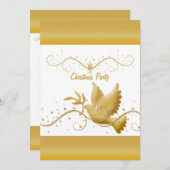 Classy christliche religiöse Vorlage Taube Frieden (Vorne/Hinten)