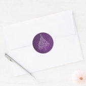 Classy Christmas Envelope Sticker (Umschlag)
