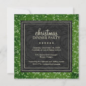 Classy Christmas Party Einladung (Vorderseite)