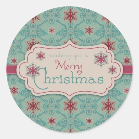 Classy Christmas Sticker 2 (Vorderseite)