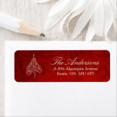 Classy Christmas Tree Address Labels (Insitu)