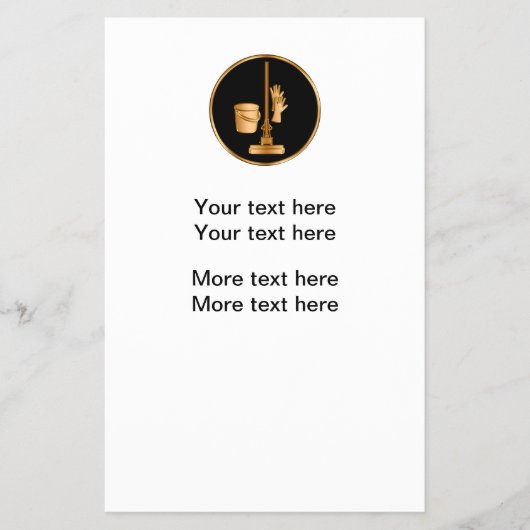 Classy Cleaning Service Promotionservice Flyer (Vorne)