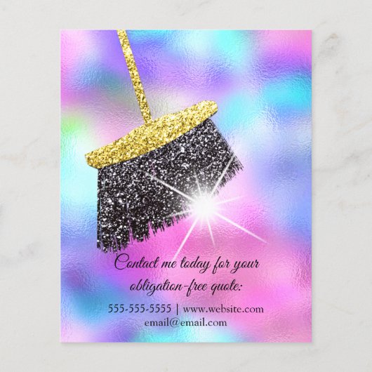 Classy Cleaning Services House Behalte Flyer (Hinten)