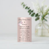 Classy Cleaning Services House Behalte QRCode-Logo Visitenkarte (Stehend Vorderseite)