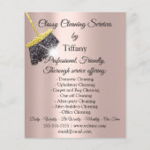 Classy Cleaning Services House Behaltend Residenz Flyer (Vorne)