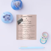 Classy Cleaning Services House Behaltend Rose Silv Flyer (Einzeln)