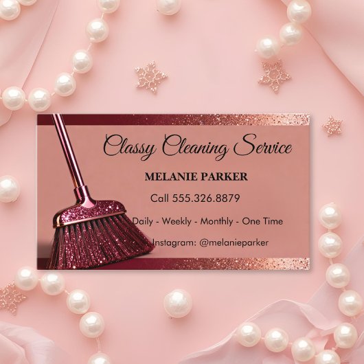 Classy Cleaning Services Visitenkarte