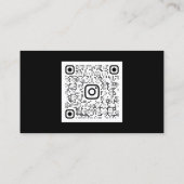 Classy Clearing Dienstmädchen Gold Groom Logo Schw Visitenkarte (Rückseite)