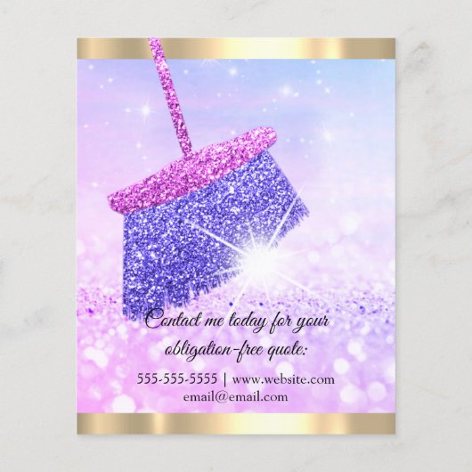 Classy Clearing Service House Behaltend rosa Zimme Flyer (Hinten)