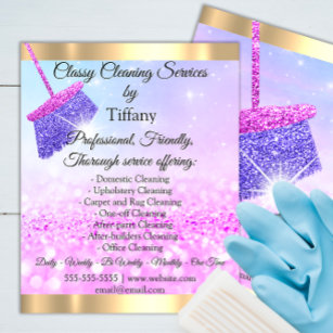 Classy Clearing Service House Behaltend rosa Zimme Flyer