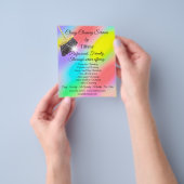 Classy Clearing Services House Behalte Holograph Flyer (Gruppe)