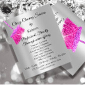 Classy Clearing Services House Behaltend Grau Pink Flyer