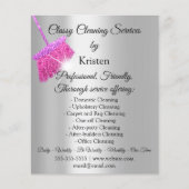 Classy Clearing Services House Behaltend Grau Pink Flyer (Vorne)