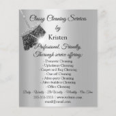 Classy Clearing Services House Behaltend Grau Silv Flyer (Vorne)